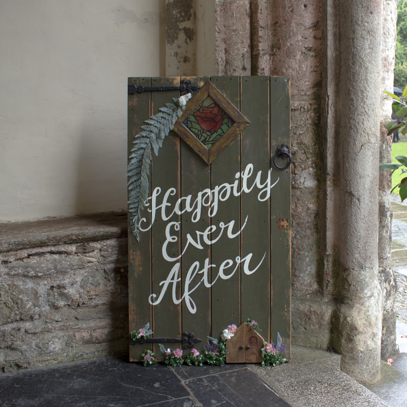 Happily Ever After Mini Fairy Tale Door
